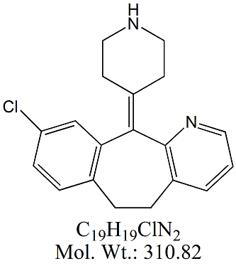 Desloratadine 8-Dechloro-9-Chloro Impurity